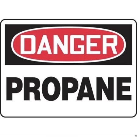 Accuform OSHA DANGER SAFETY SIGN PROPANE 7 in MCHL083XP